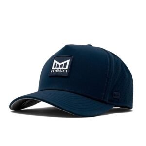 melin Odyssey Stacked Hydro, Performance Snapback Hat, Water-Resistant Baseball Cap for Men